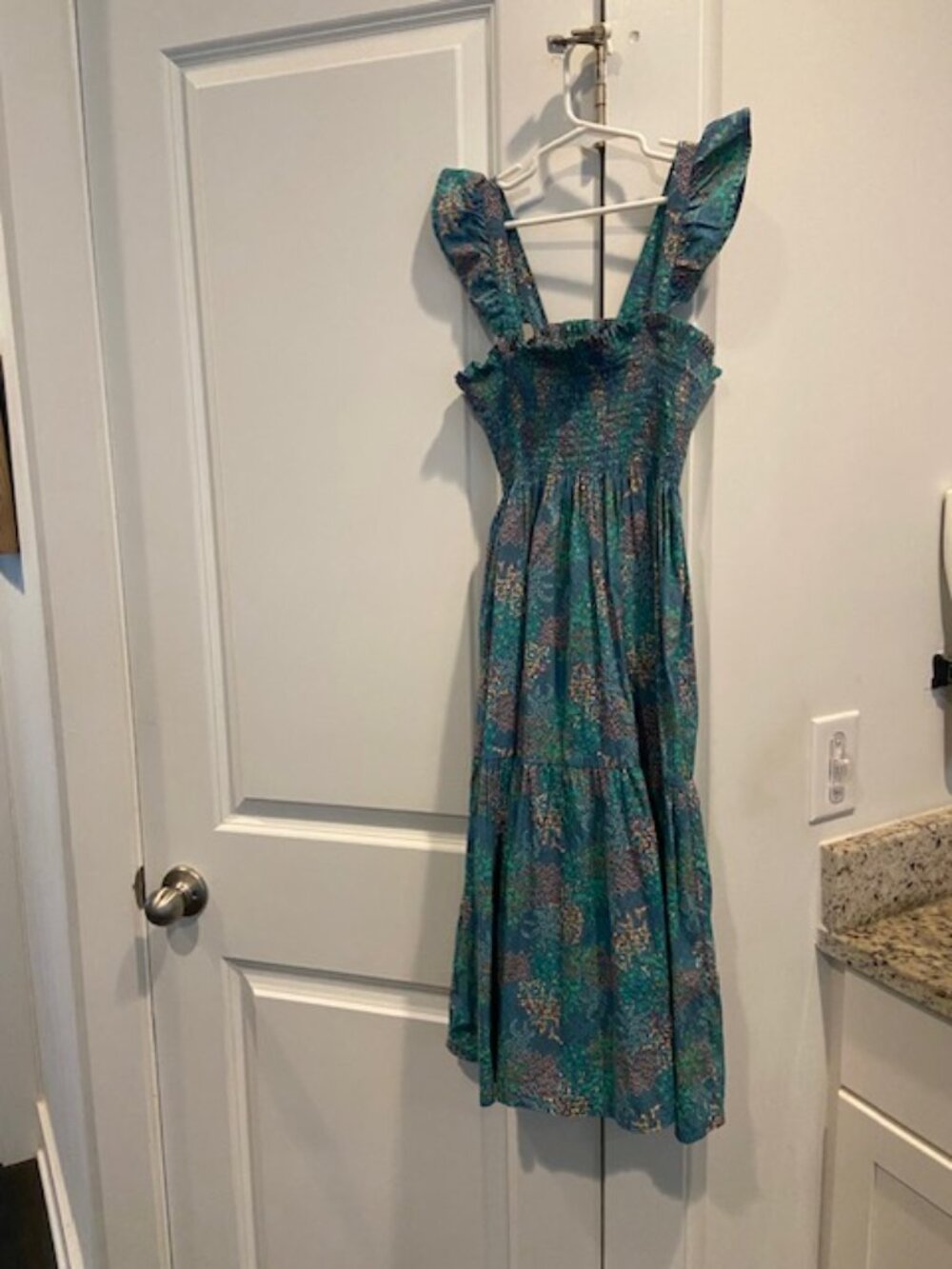 tea collection girls size 12 green sun dress - Picture 2 of 4